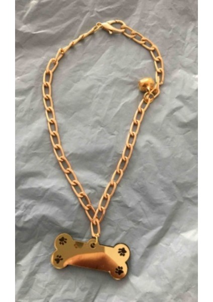 Luxury Kucmsal Künye Özel Ahşap Işlecme Kedi Köpek Künyesi Isimliği 52CM Zincir 1 Adet