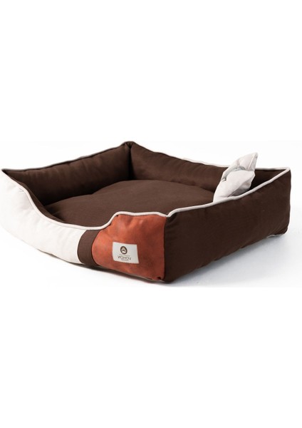 Luxury Limited Edition Deluxe Seri Yılanabilir Kedi ve Köpek Iç Mekan Yatağı (45*55) Small 1 Adet