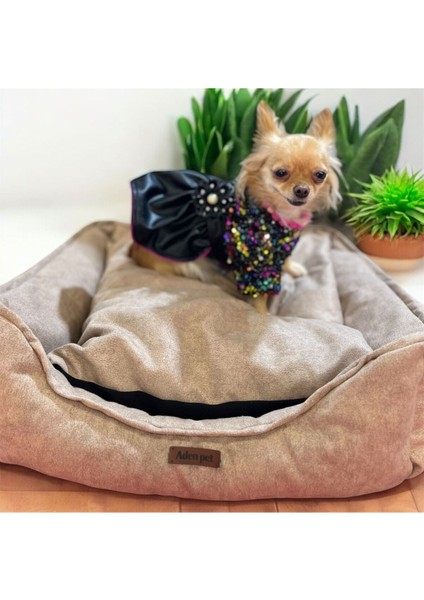 Luxury Aden Pet Peluşkale Kedi & Köpek Yatağı 1 Adet