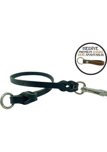 Luxury Premium Hakiki Deri Kısa Mesafe Gezdirme Kayışı 1.2CM//65CM 1 Adet