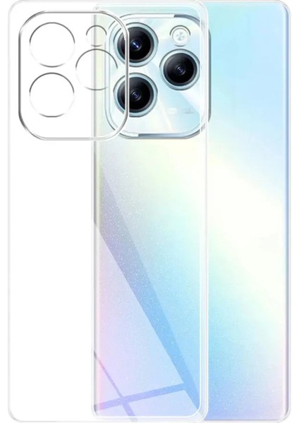 Infinix Hot 40I Kılıf Lüx Şeffaf Silikon Nrmsa