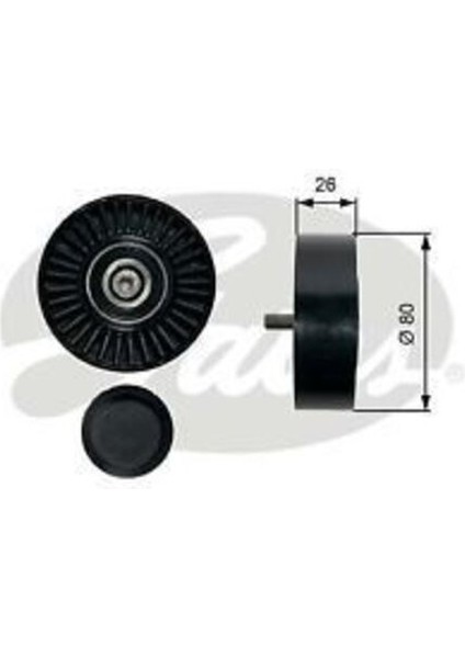 T36452 Alternatör V Kayıs Gergı Rulmanı Bmw E70×5 3.0d 07-1