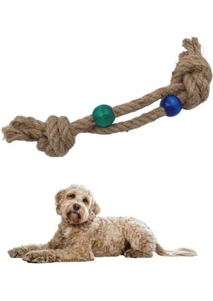 Luxury Diş Kaşıma Ipi Köpek Oyuncağı Diş Güçlendirme Temizleme Ipi Köpek Oyun Halatı 1 Adet