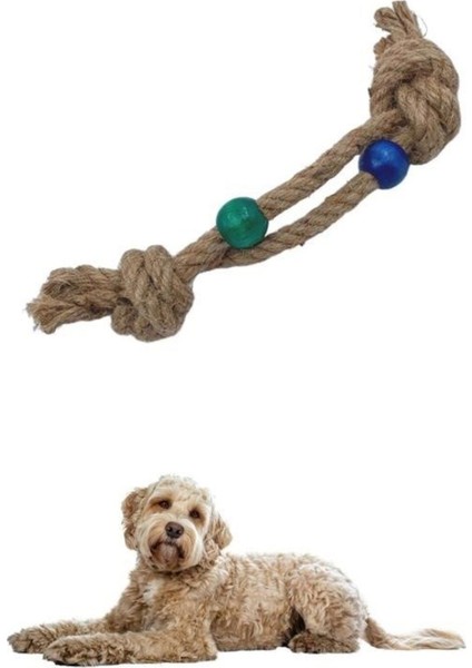 Luxury Diş Kaşıma Ipi Köpek Oyuncağı Diş Güçlendirme Temizleme Ipi Köpek Oyun Halatı 1 Adet