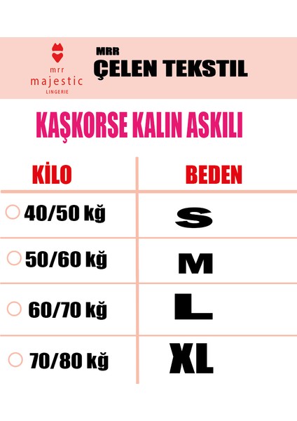 Kaşkorse 3 Lü Pk. Kadın Fitilli Görünümlü Kalın Askılı Basic Atlet