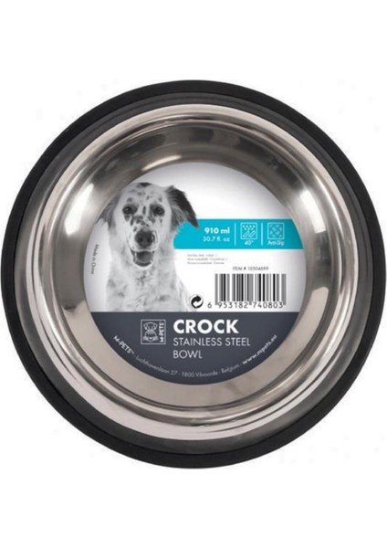Luxury Crock Çelik Mama ve Su Kabı L 910ML 1 Adet