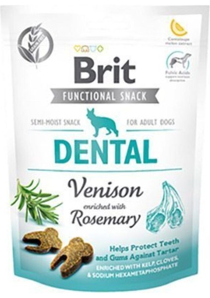 Luxury Brit Dental Biberiye Geyik Etli Köpek Diş Sağlığı Ödül 150 gr - Lisinya 1 Adet
