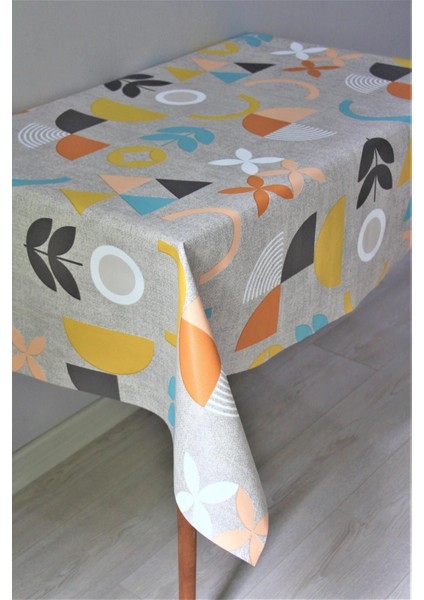 Elyaf Astarlı Silinebilir Pvc Muşamba Masa Örtüsü 8217-1ADPASTEL fiyatları