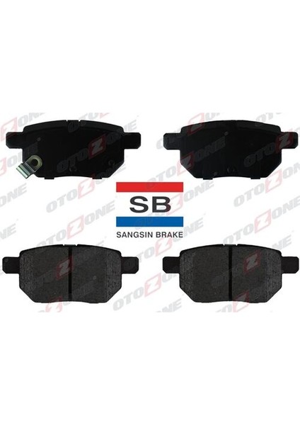 FDA9003 Arka Balata Auris-Corolla Uyumlu 1.4-1.6 Vvtı 07-10 1.4d 1.6 13 Yaris 1.0 Vvti 06 1.8 Vvti 07 GDB3454 GDB3454-LP2105-7071125