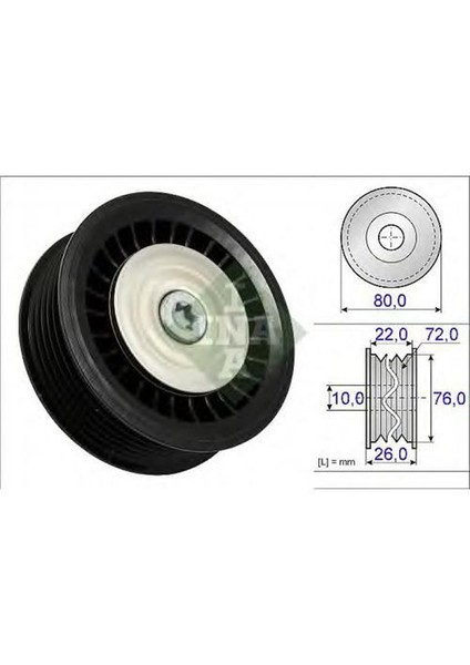 Renault 8200663046 Renault Alternatör Gergi Rulmanı Clıo Iı-Iıı-K