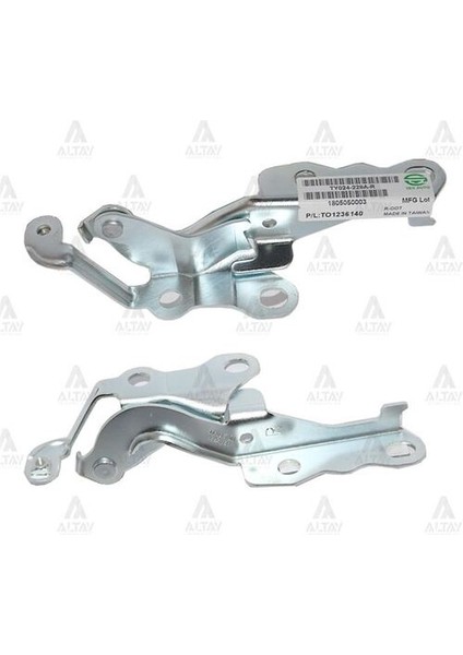 Taıwan 5341002041 Kaput Menteşesi Corolla Uyumlu 02-06 Sağ