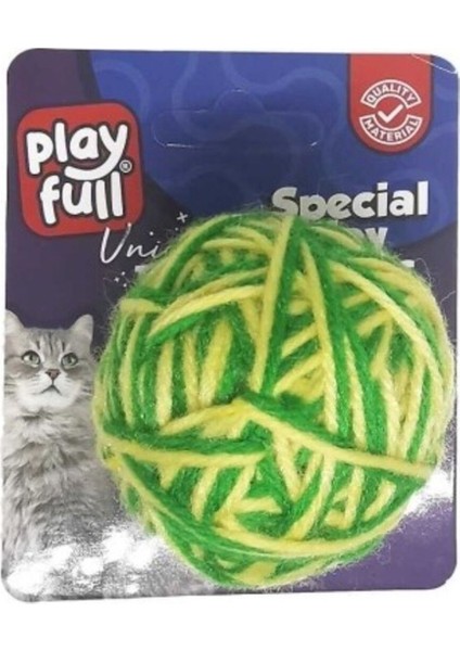 Luxury Playfull PF-4060 Yün Top Kedi Oyuncağı 5 cm 1 Adet