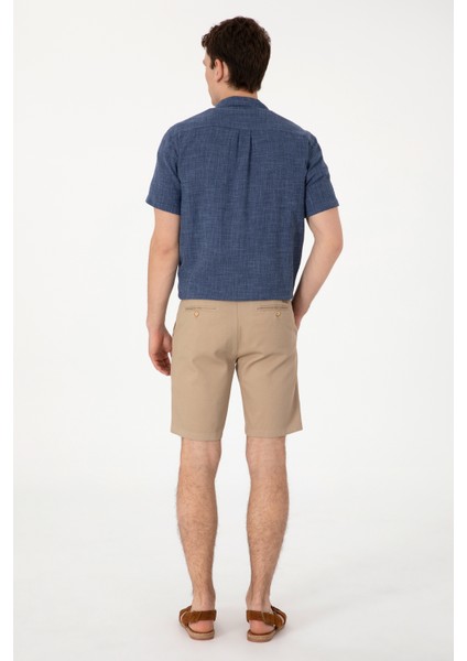 Erkek Açık Haki Şort / Bermuda 50299172-VR183 fırsatları