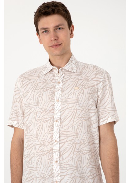 Erkek Taş Gömlek Kısa Kollu 50300434-VR049 fiyatları