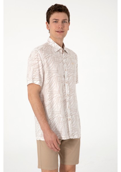 Erkek Taş Gömlek Kısa Kollu 50300434-VR049 modelleri