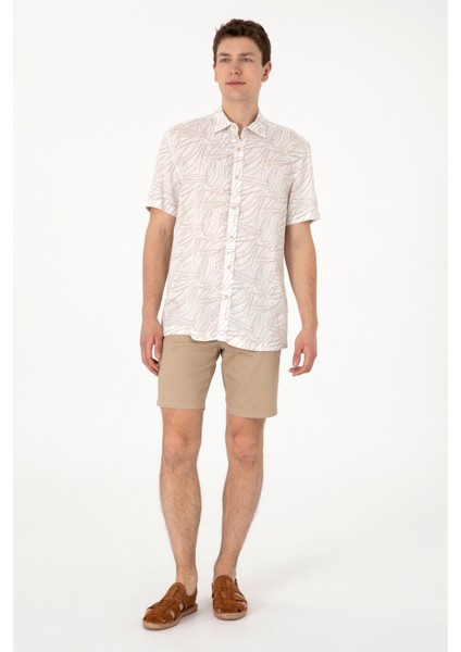Erkek Taş Gömlek Kısa Kollu 50300434-VR049 fırsatları