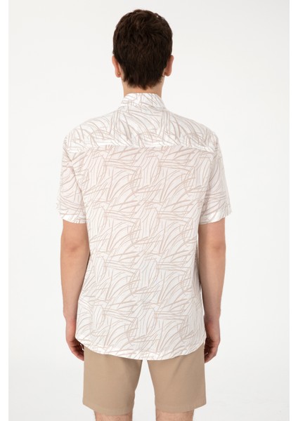 Erkek Taş Gömlek Kısa Kollu 50300434-VR049 indirimleri