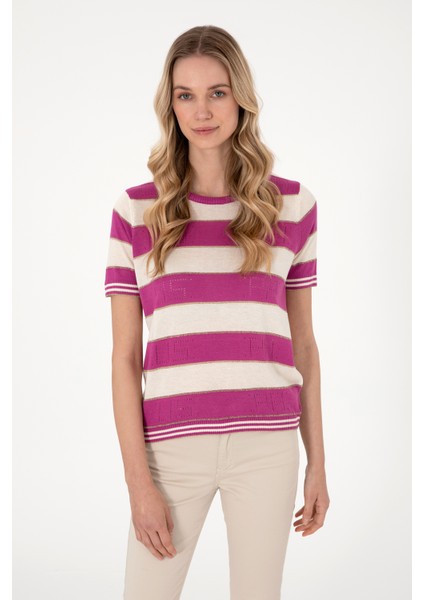 Kadın Pembe Kazak /triko 50299327-VR041