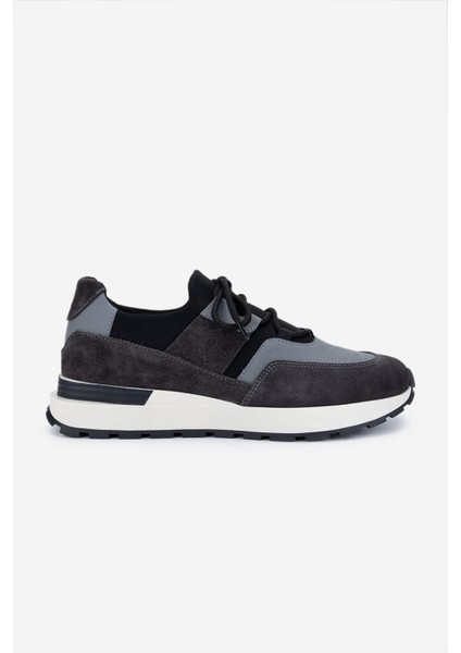 Erkek Deri Sneakers & Spor Ayakkabı 1093 1235 Erk Ayk Y25 Syh/Grı Bsk