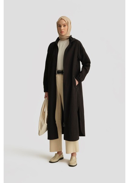Paraşüt Kumaş Giy Çık 25YH817 Siyah
