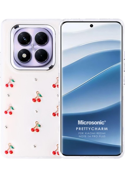 Xiaomi Redmi Note 14 Pro 4g Kılıf Prettycharm Cherry