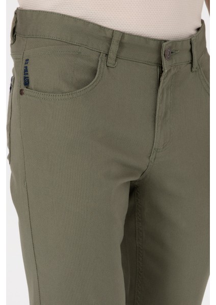 Erkek Koyu Haki Pantolon (Kanvas-Chino) 50309119-VR111 indirimleri