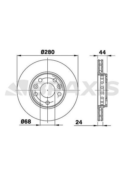 AE0064 Ön Fren Disk Aynası Fluence Megane Iıı Iv Scenic Iıı Laguna Iıı Duster 1.2 1.4 1.5dcı 1.6 2.0 5 Bıj 402060010R