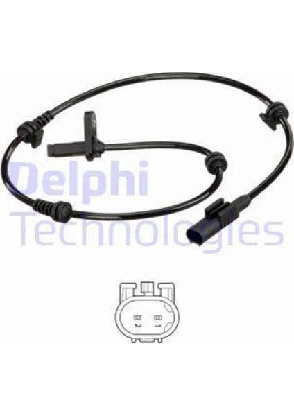 Delphı SS20552 Ön Abs Sensörü R/l 211 2003-2009 Bm