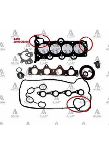 3285 Takım Conta I-30 07-11 Ceed 08-12 Benzinli Çelik