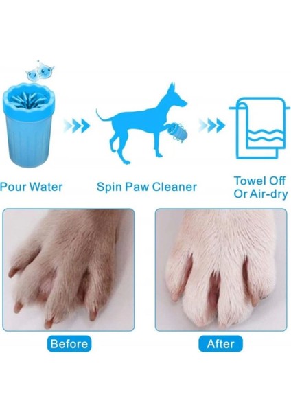 Luxury Yeni Kr Pratik Welfare Köpek Pati Yıkama Aparatı Küçük Kampanyalı 1 Adet