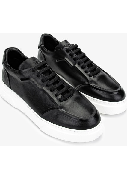 Erkek Deri Siyah Deri Sneakers & Spor Ayakkabı 1110 105 Erk Ayk Y25 Sıyah Dr fiyatları