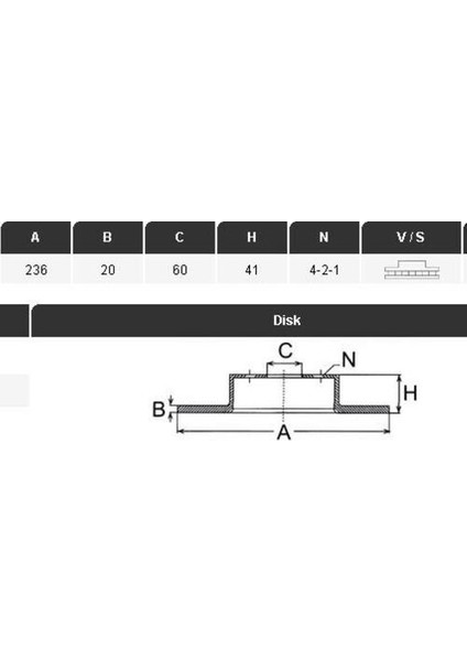 27167 Fren Diski Ön Astra F 91- Vectra A 88- Corsa A 82- Corsa B 93- Combo 94-01 Ascona C 81- E 84- / Fren Diski 37988599