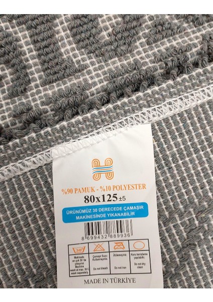 Pamuklu Bukle Lüks Kilim (80 x 125 cm) Gri modelleri