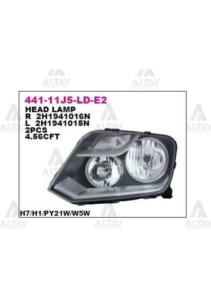 44111J5RLDE2 Far Sağ Komple Amarok 13-
