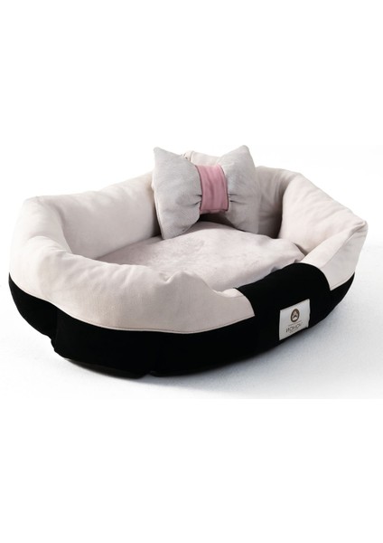 Luxury Elips Deluxe Seri Ultra Soft Yıkanabilir Iç Mekan Kedi ve Köpek Yatağı (50*40) Small 1 Adet