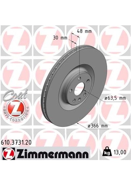 610.3731.20 Fren Disk 610.3731.20