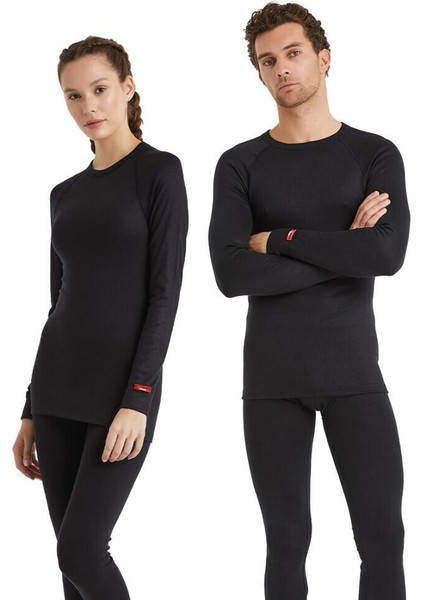 Uzun Kol Thermal İçlik Siyah C9T5N2O9