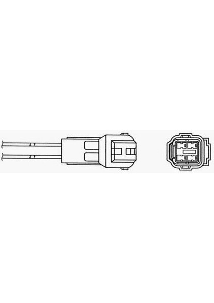 94615 Oksijen Sensörü OZA669-EE50 Suzuki Swift Iıı 1.3-1.5-1.6 05 Suzuki X4 1.5-1.6 06 635MM 1821362J12