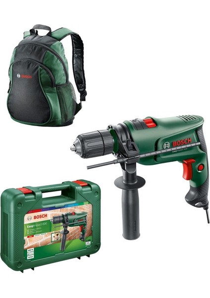Easyımpact 600 13MM 600 Watt Darbeli Matkap (Çanta Hediyeli)
