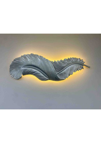 Aplik Ledli Lityum Bataryalı Dekoratif Duvar Aydınlatma 115 x 40 cm