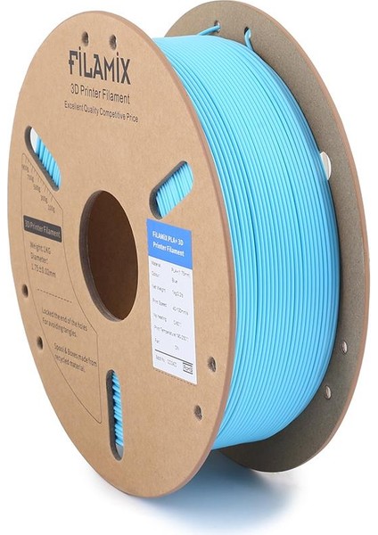 Pla+ Filament 1.75MM 1KG(100MM/S)MAVI fiyatları