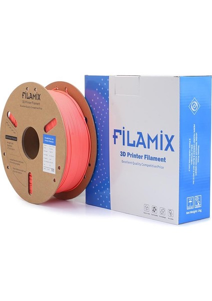 Pla+ Filament 1.75MM 1kg (100MM/S) Fluo Kırmızı
