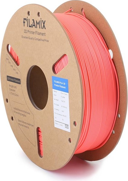 Pla+ Filament 1.75MM 1kg (100MM/S) Fluo Kırmızı fiyatları