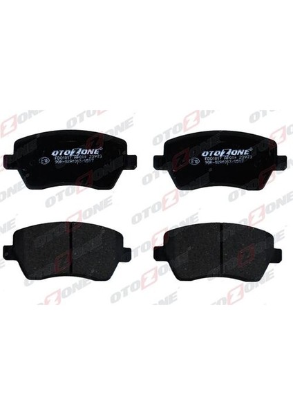 FDO1017 Ön Balata Modus-Clıo Iıı 05 Logan 02/07 Accord Vııı 2.0 02/03 Micra 03 Swift 05 GDB3332 GDB3332-LP1865-7014350