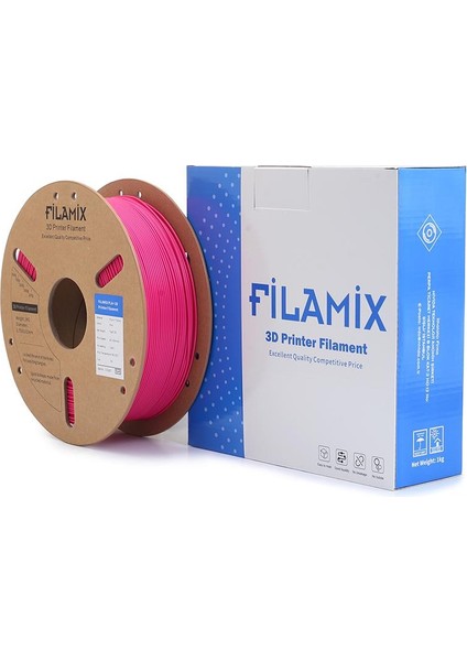 Pla+ Filament 1.75MM 1kg (100MM/S) Pembe