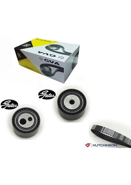 59T2916 Triger Eksantrik Gergi Seti Scudo Ducato / 306 307 406 Partner Expert / Berlingo Jumper 2.0 Jtd 2.0 Hdı DW10ATED 141X254