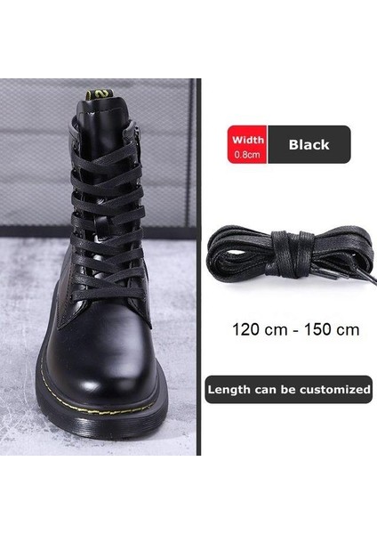 Yassı Mumlu Ayakkabı Bağı K918 100CM 1 Çift