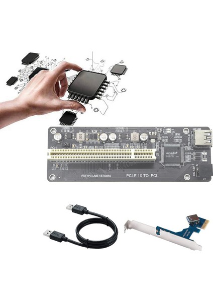 Pcı-E - Pcı Genişletme Adaptörü Kartı ASM1083 Yakalama Kartı Ses Kartı (Yurt Dışından) indirimleri