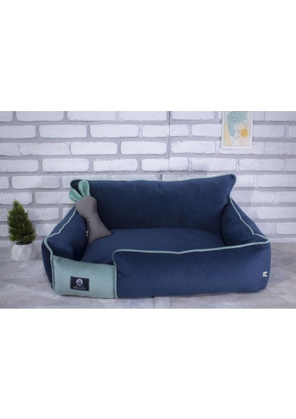 Luxury Fermuarlı Yıkanabilir Kedi ve Köpek Yatağı 45*55 cm 1 Adet