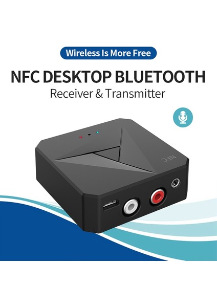 Nfc Bluetooth Alıcı Verici Bt 5.0 Adaptörü 3,5 mm Rca Arayüzü (Yurt Dışından) modelleri